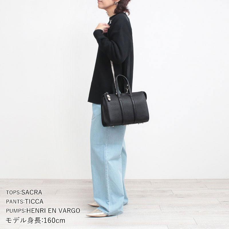 ボストンバッグ M.U.L. エムユーエル BOSTON BAG S チェーンショルダー