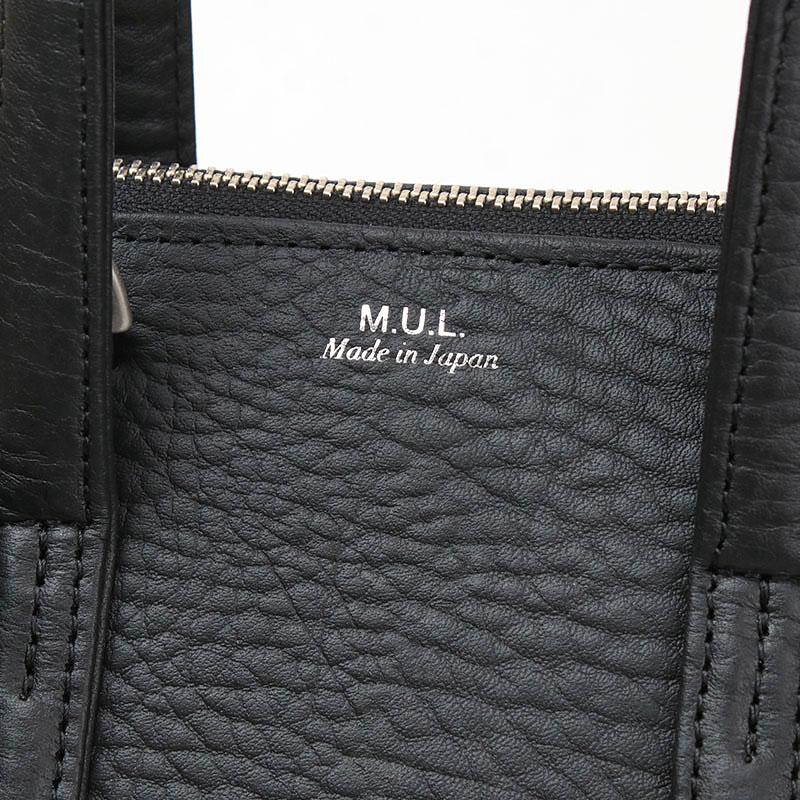 M.U.L. エムユーエル BOSTON BAG S チェーンショルダー BLACK
