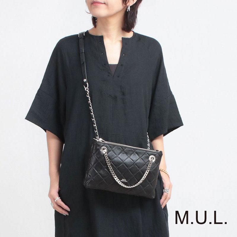 M.U.L. エムユーエル レイヤーチェーンショルダー キルティング M.U.L. エムユーエル レイヤーチェーンショルダー キルティング