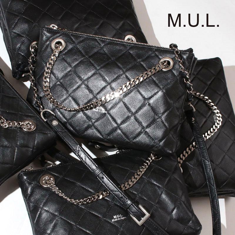 M.U.L. エムユーエル レイヤーチェーンショルダー キルティング M.U.L. エムユーエル レイヤーチェーンショルダー キルティング