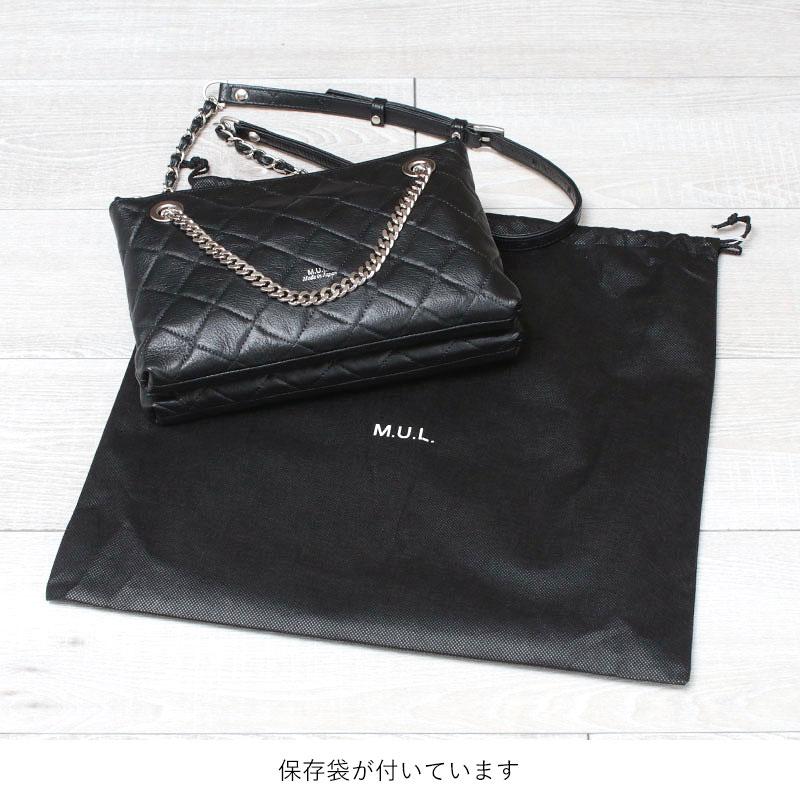 MUL エムユーエル　レイヤーチェーンショルダー　予約完売 送料無料】M.U.L. エムユーエル レイヤー チェーン ショルダー