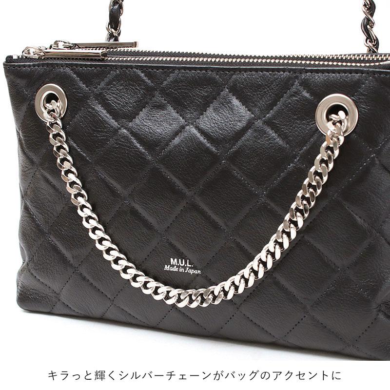 M.U.L. エムユーエル レイヤーチェーンショルダー キルティング M.U.L. エムユーエル レイヤーチェーンショルダー キルティング