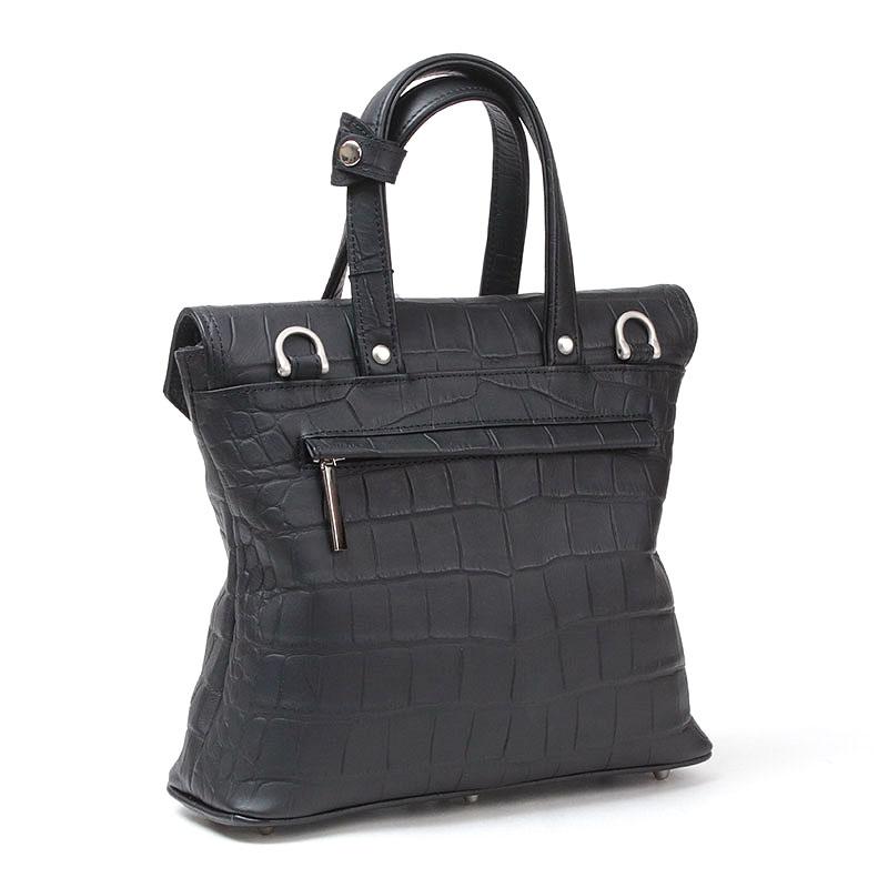 トートバッグ エムユーエル M.U.L. スクエアフラップトートS チェーン