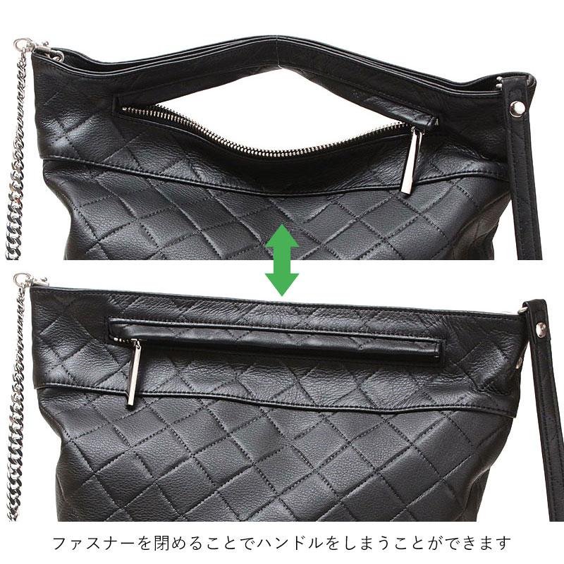 m.u.l エムユーエル ポーチ キルティング型押し ブラック m.u.l エムユーエル ポーチ キルティング型押し ブラック M.U.L.