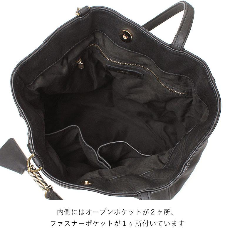動画あり M.U.L. スティックチェーントート BLACK洗い加工 MUL-143