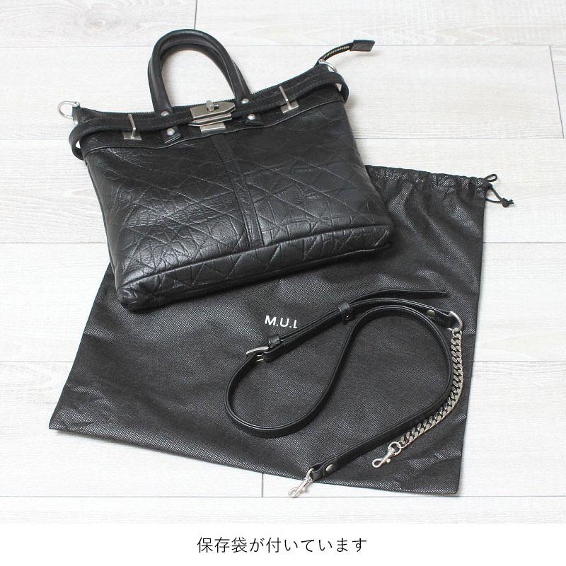 ショルダーバッグ エムユーエル MUL ヘルメットバッグ Sサイズ STUDシリーズ MUL-150 新作 姫路レザー 本革 日本製 正規品 動画あり ブラック 人気 即納 限定の画像