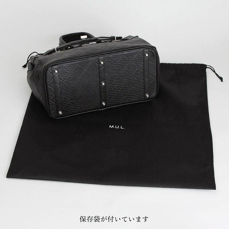 トートバッグ M.U.L. エムユーエル トートS STUDシリーズ MUL-128 新作 タブレットサイズ 本革 姫路レザー ダブルエンボス 日本製 正規品 |  | 13