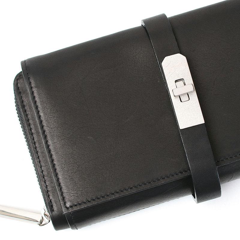 新品　エムユーエル　M.U.L オースト　がま口　ウォレット ウォレットショルダー エムユーエル 本革 2種類のストラップ
