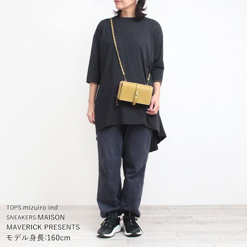 ウォレット ショルダー付き エムユーエル レザー お財布ショルダー MUL