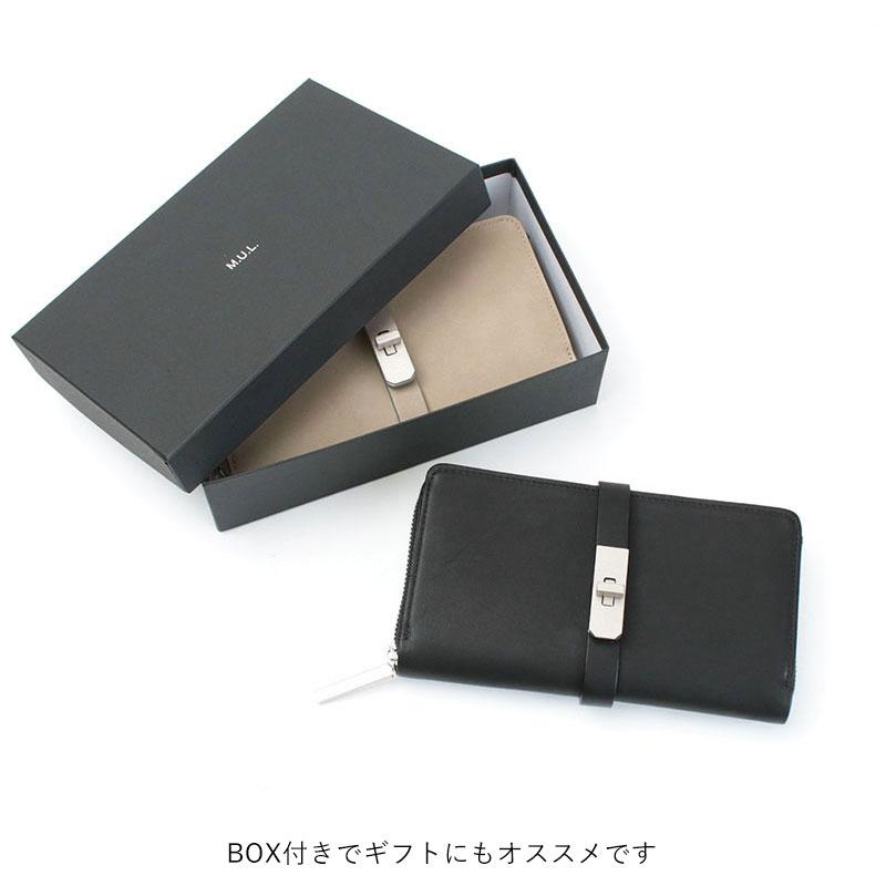 M.U.L. レザー 長財布 本革 ラウンド ロングウォレット M.U.L. レザー 長財布 本革 ラウンド ロングウォレット
