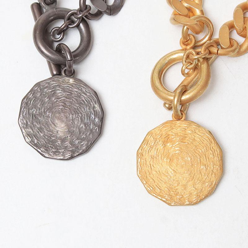 M.U.L.ネックレス マットゴールド スクエアチェーン M.U.L. エムユーエル スクエアチェーンネックレス 52cm MULA-029