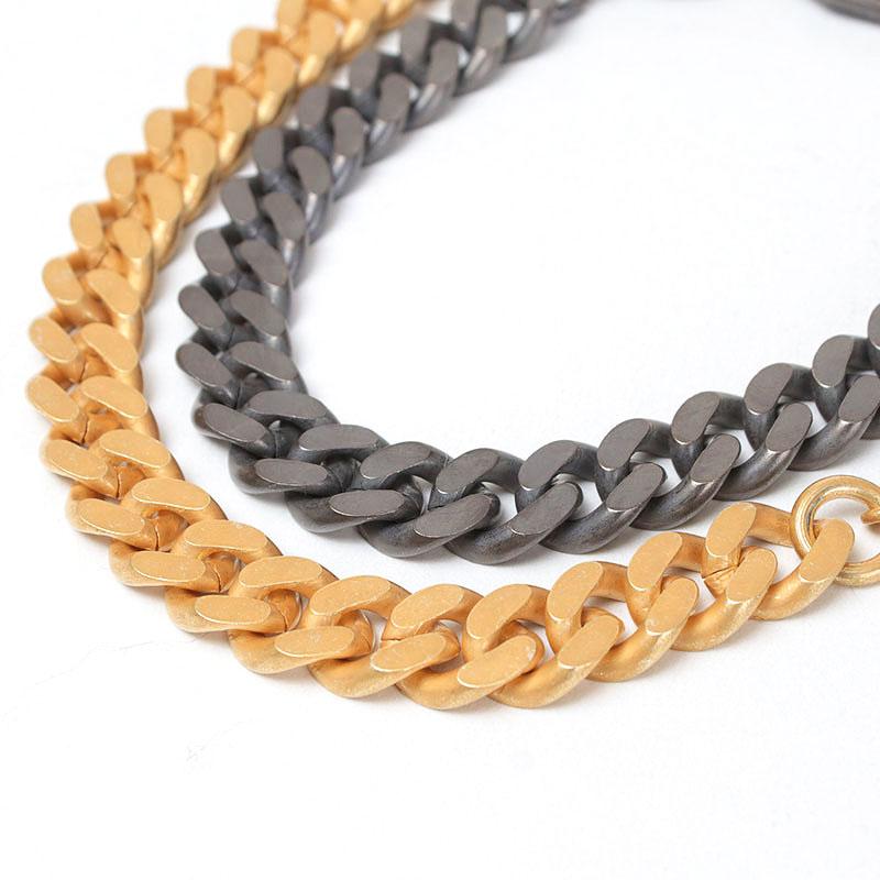 エムユーエル アクセサリー コインチェーンブレスレット MULA