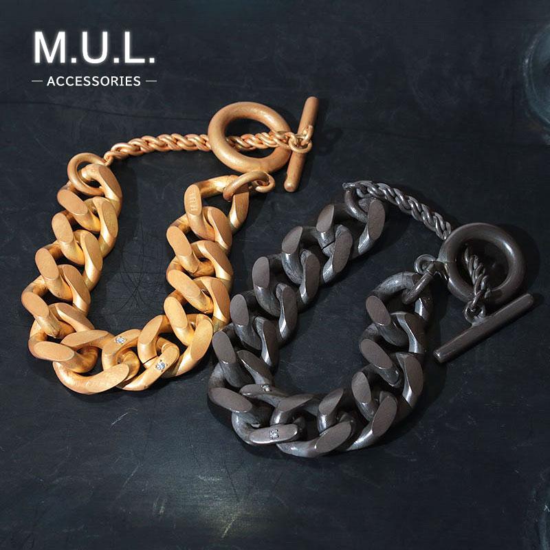 M.U.L. ダイヤモンド マンテル Cチェーンブレス MULA-035S 1st