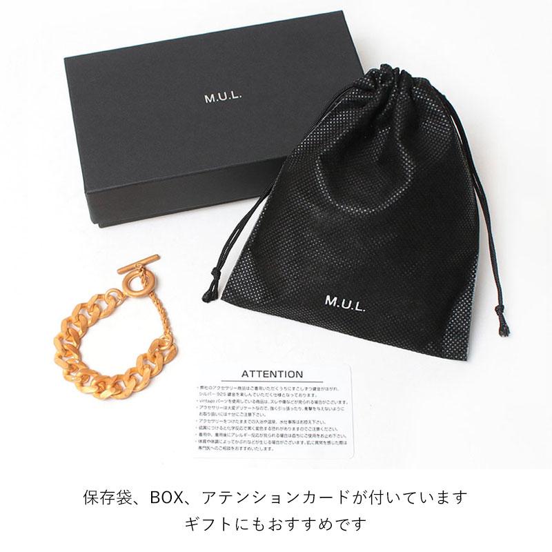 M.U.L. ダイヤモンド マンテル Cチェーンブレス MULA-035S 1st
