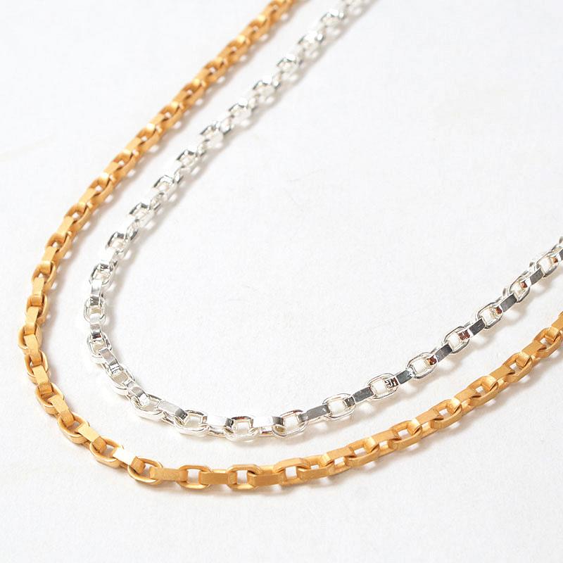 ネックレス M.U.L. エムユーエル Mチェーンラリエット MULA-098 新品 再入荷なし 重ね着け 正規品 日本製 MADE IN JAPAN アクセサリー メンズ レディースの画像