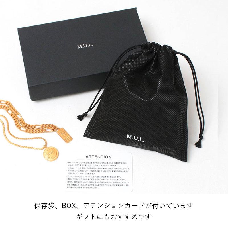 M.U.L. エムユーエル アクセサリー スクエアネックレス45cm MULA-150
