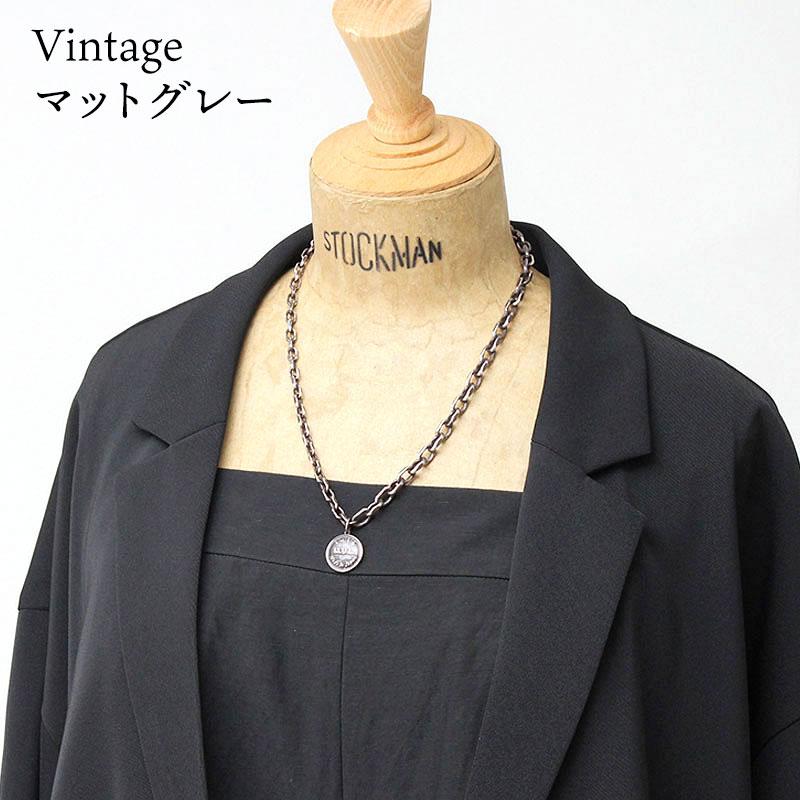 mul・ネックレス48cm アシンメトリー MULA-166 ネックレス 48cm M.U.L. コインネックレス アシンメトリー MULA-166