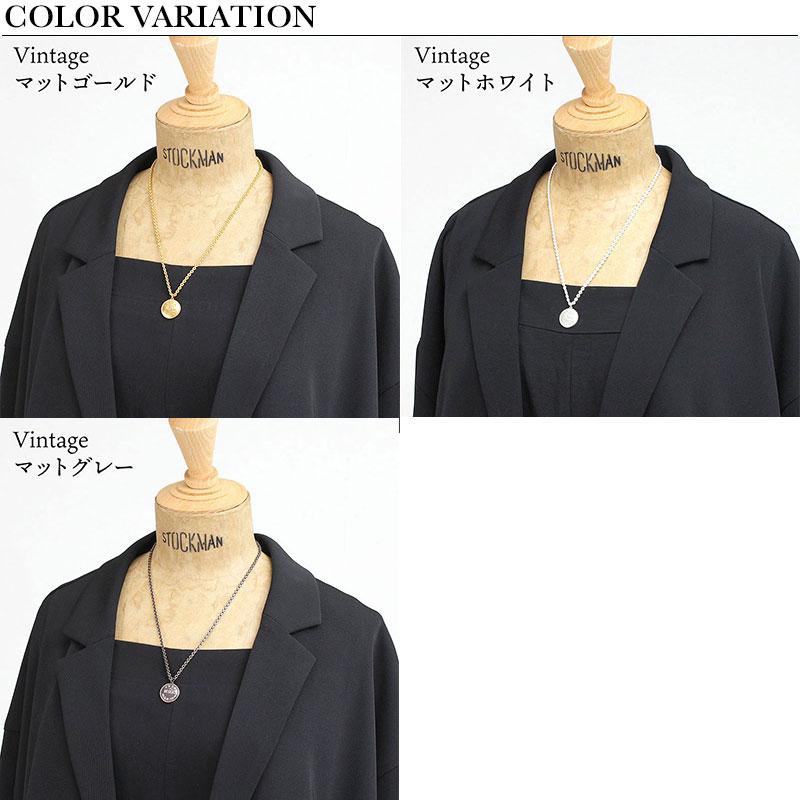 M.U.L. エムユーエル アクセサリー コインネックレス48cm MULA-183