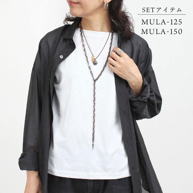 M.U.L. エムユーエル アクセサリー コインネックレス48cm MULA-183