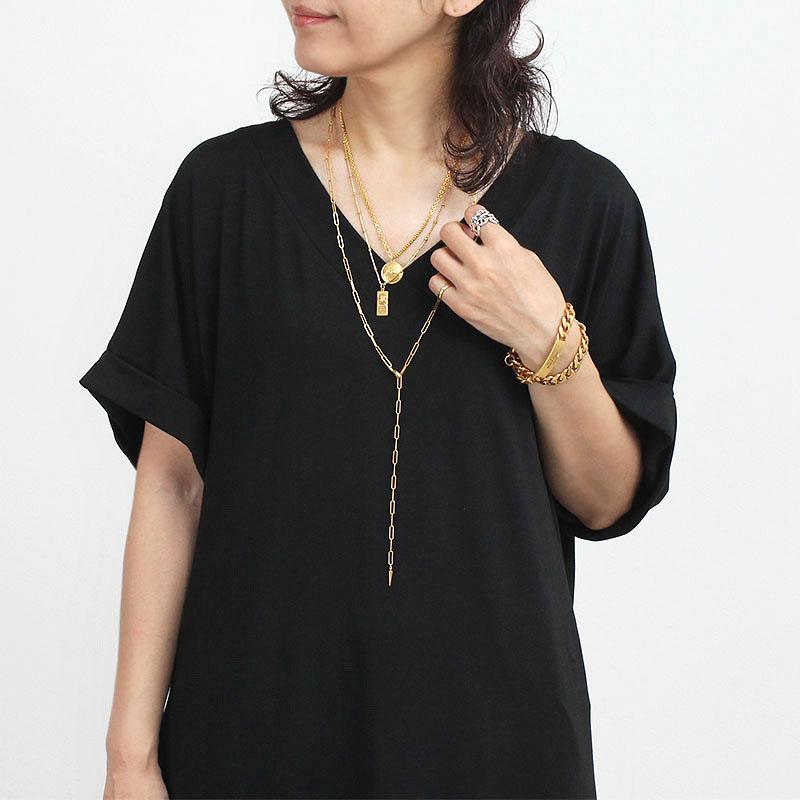 M.U.L. エムユーエル アクセサリー コインネックレス48cm MULA-183