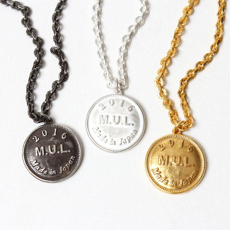 M.U.L. エムユーエル アクセサリー コインネックレス48cm MULA-183
