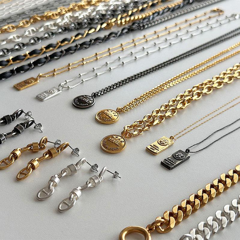 ピアス M.U.L. エムユーエル アクセサリー チェーンピアス MULA-203