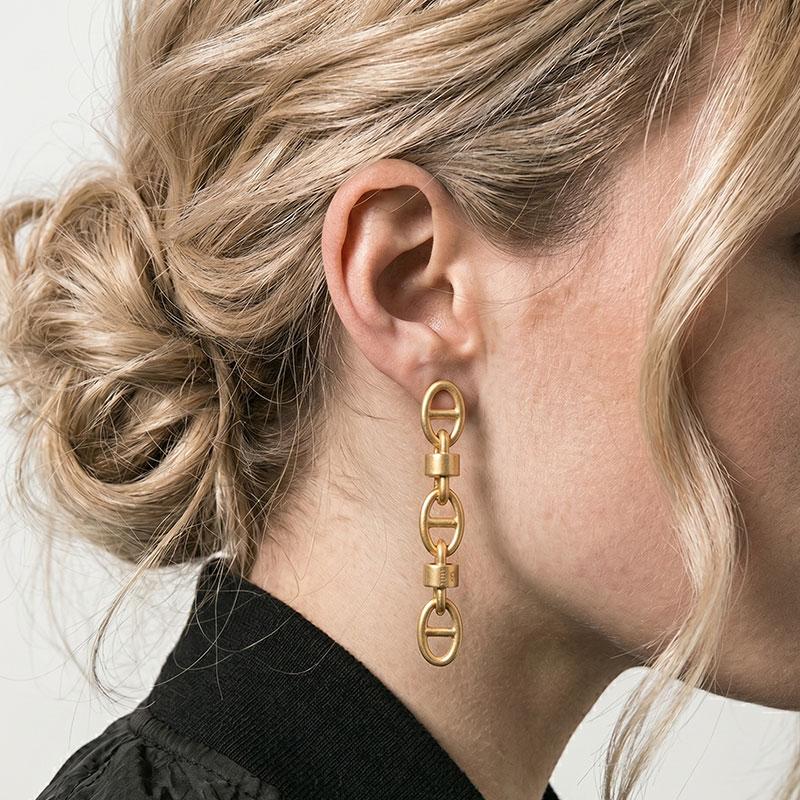 ピアス M.U.L. エムユーエル アクセサリー チェーンピアス MULA-203