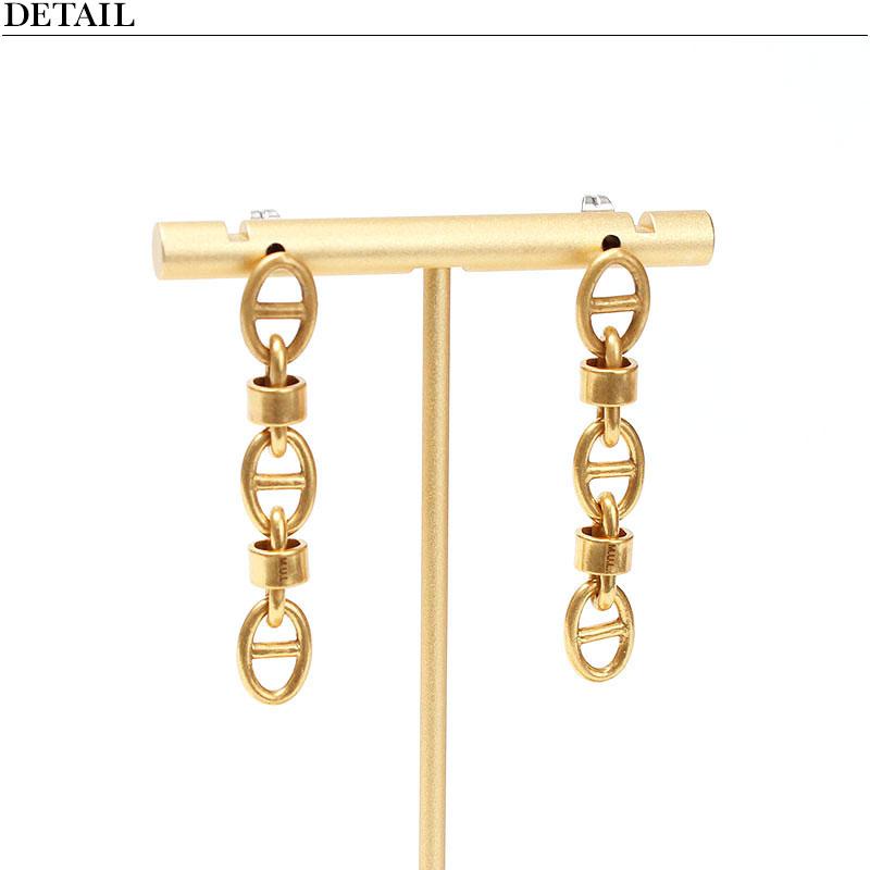 ピアス M.U.L. エムユーエル アクセサリー チェーンピアス MULA-203