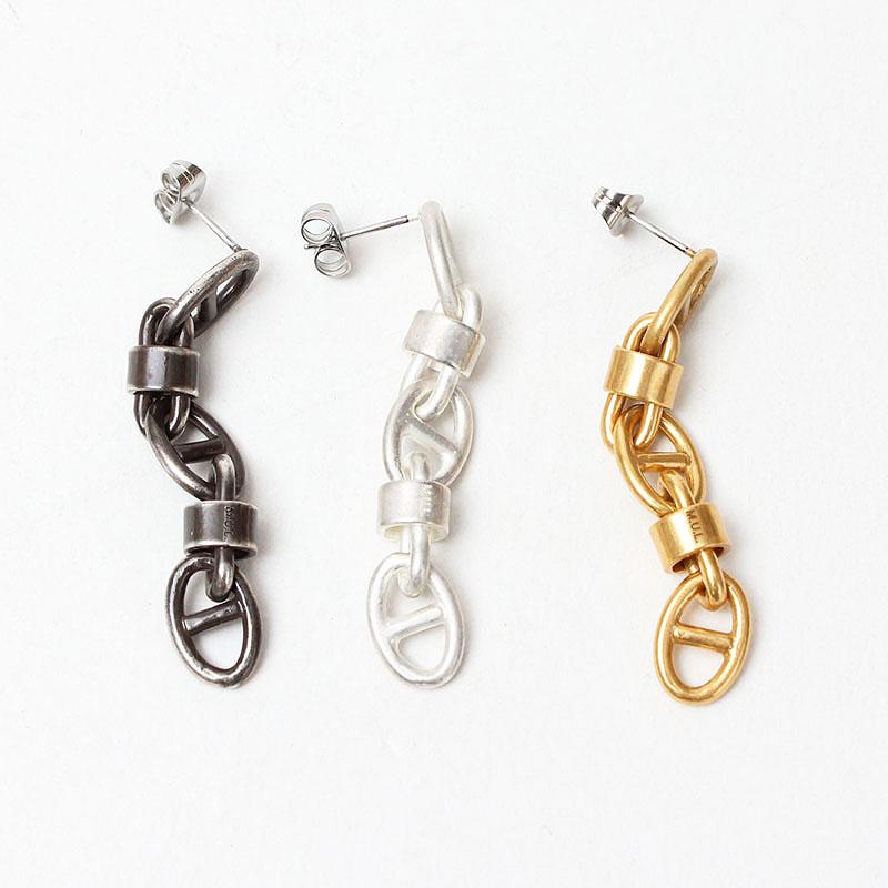 ピアス M.U.L. エムユーエル アクセサリー チェーンピアス MULA-203