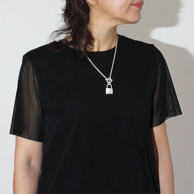 M.U.L. エムユーエル アクセサリー 南京錠マンテルネックレス 48cm MUL