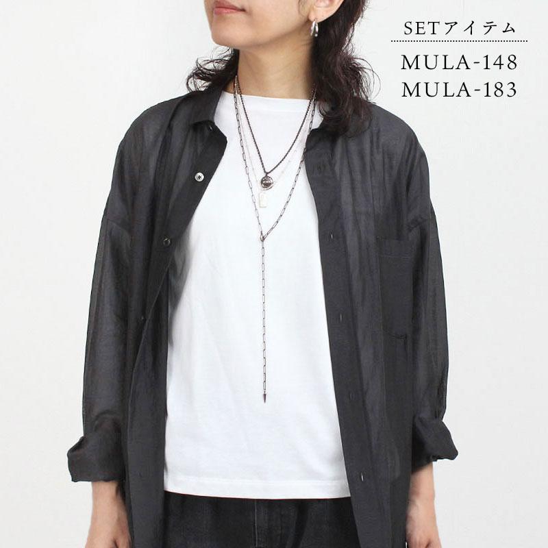 ネックレス M.U.L. エムユーエル アクセサリー DIAMONDスクエア