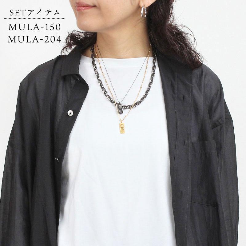 ネックレス M.U.L. エムユーエル アクセサリー DIAMONDスクエア