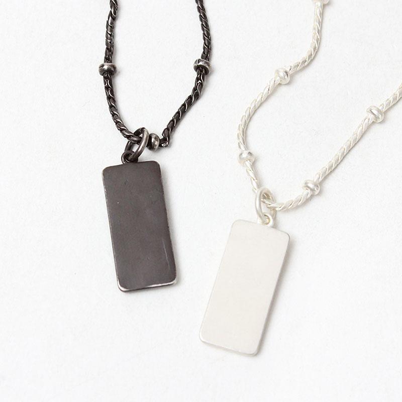 ネックレス M.U.L. エムユーエル アクセサリー DIAMONDスクエア