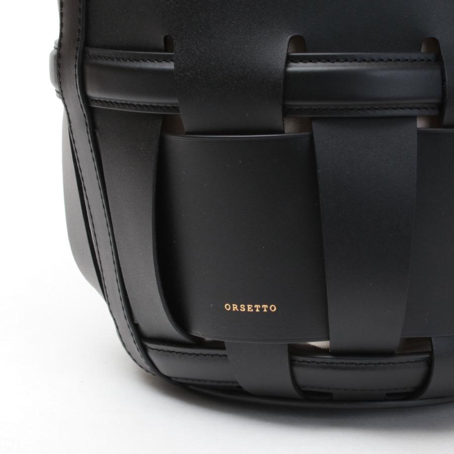 ORSETTO オルセット バッグ RETE バケツ型レザートート 01-077 ORSETTO オルセット バッグ RETE バケツ型レザートート 01-077