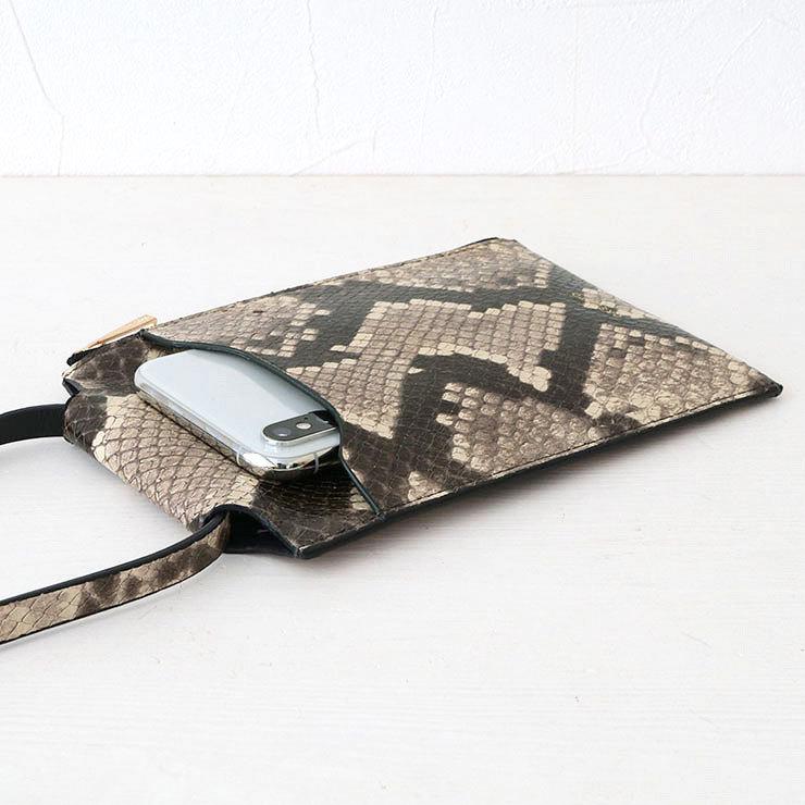 ORSETTO（オルセット） スマホポシェット パイソン柄 PITONE 03-003-07