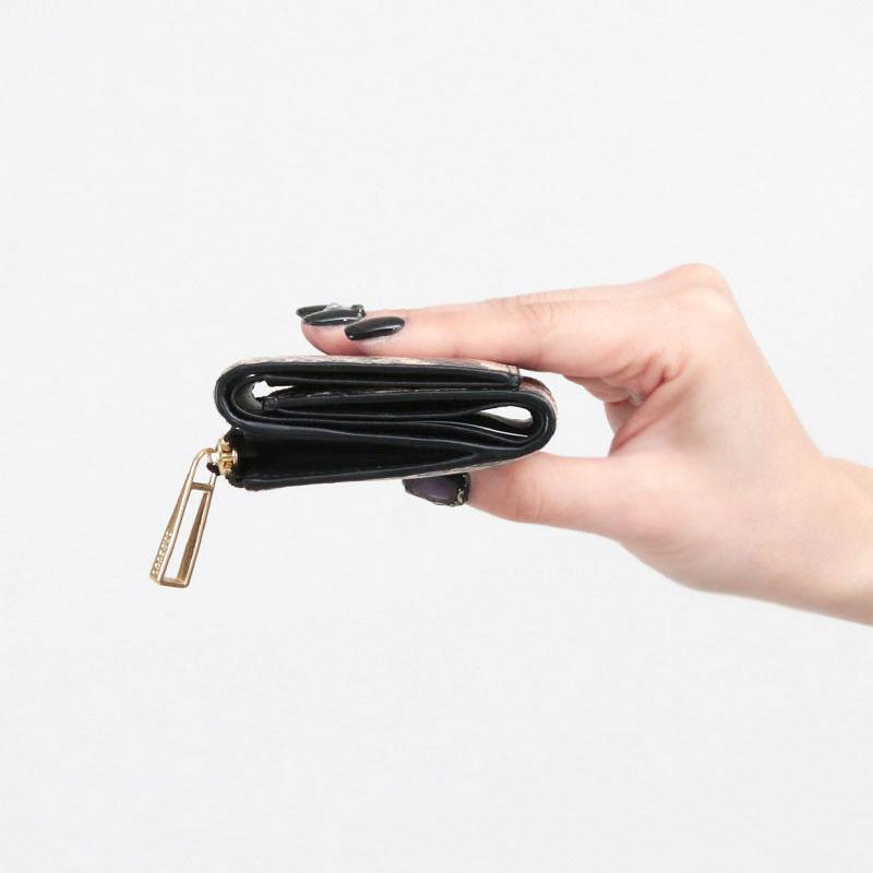 【新品】ORSETTO オルセット パイソンミニウォレット ORSETTO（オルセット） 財布 3つ折財布 パイソン PITONE 03-003-03