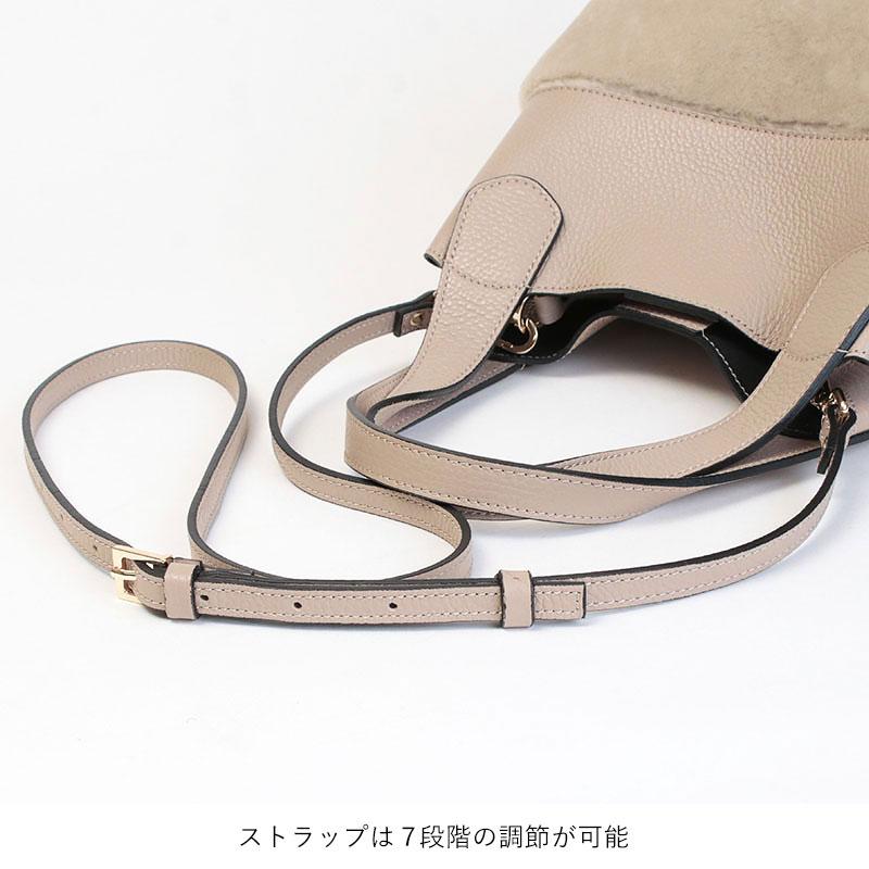 RIPANI リパーニ バッグ ANNA 2WAY ムートンコンビ ストラップ