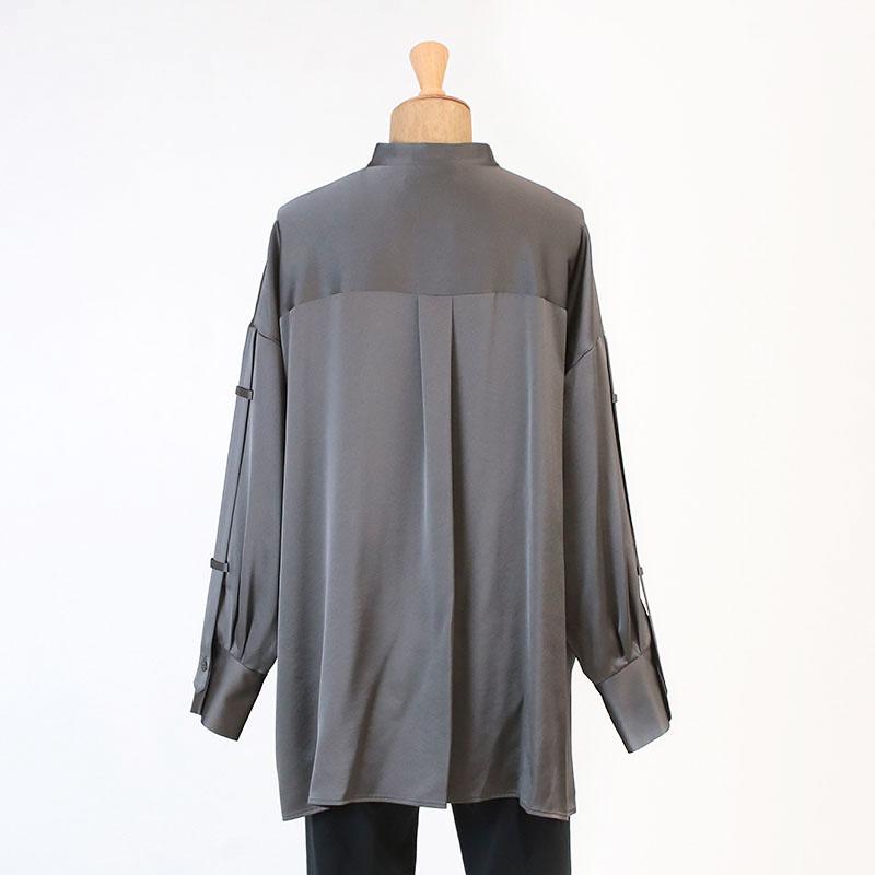 SACRA（サクラ） シャツ TRIACE SATIN SHIRT 124517071 正規品 
