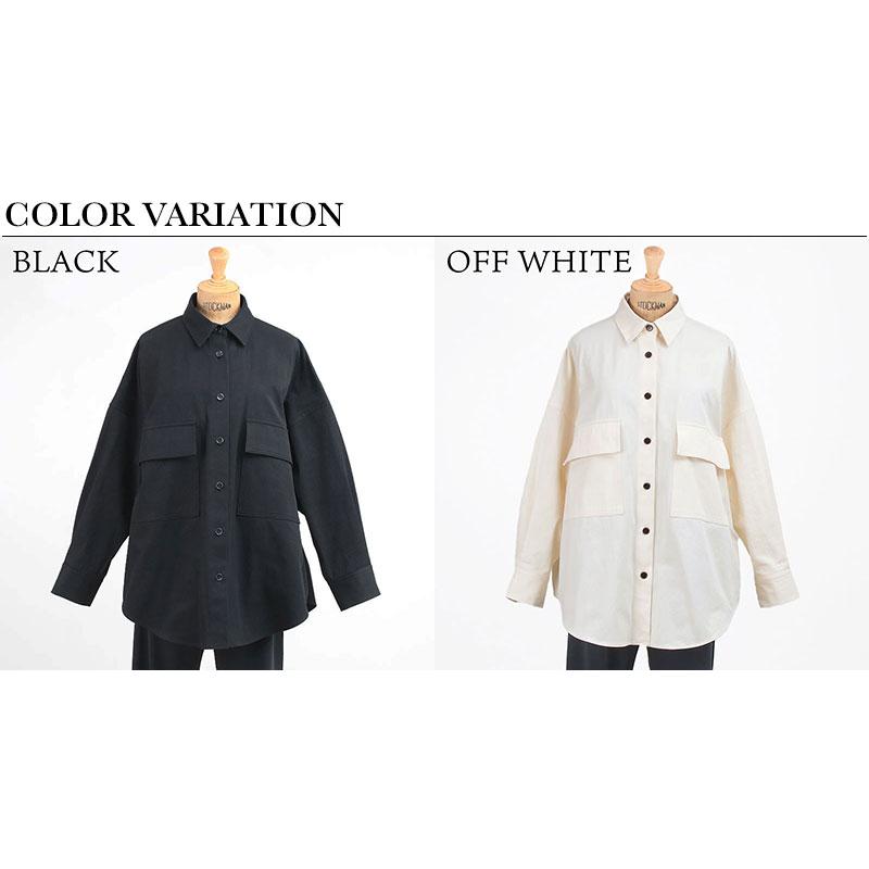 sacraサクラ　 CPOシャツジャケット SACRA サクラ 125512071 クロップドシャツジャケット H.COUNT