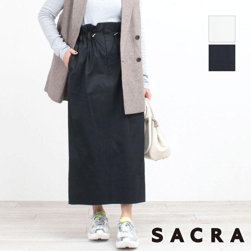 SACRA（サクラ） スカート H.COUNT DRY GABERDINE SKIRT 125123121