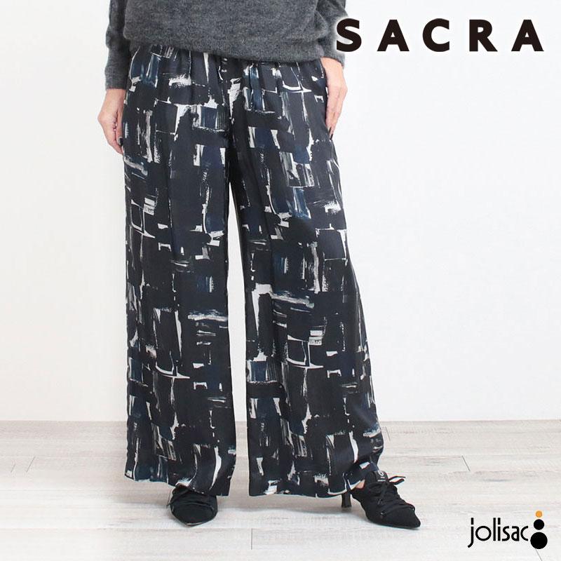 SACRA サクラ　パンツ　2023購入 SACRA（ファッション） SACRA サクラ パンツ BRUTH PAINTING