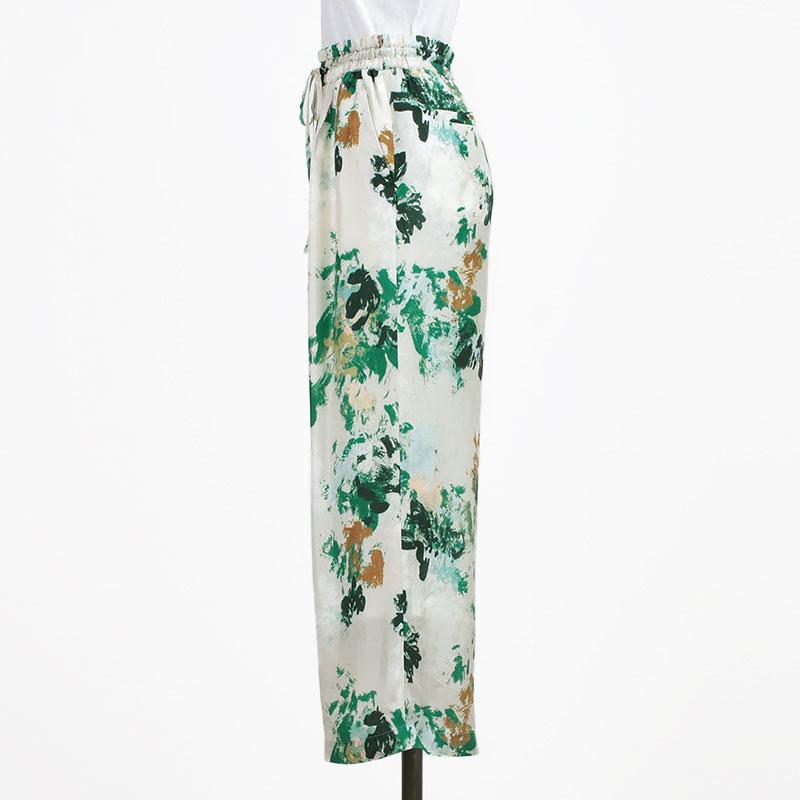 SACRA（サクラ） パンツ レディース BLURRED FLORA PANTS 126115112