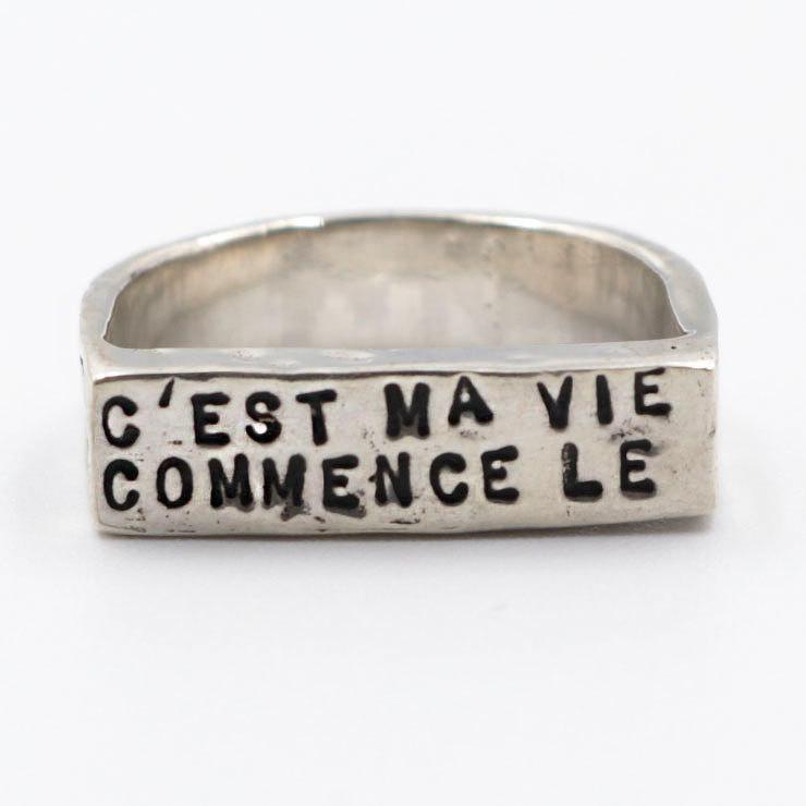 美品【 SERGE THORAVAL】いつも 12号 SERGE THORAVAL (セルジュ トラヴァル）の ”いつも” 指輪 SILVER