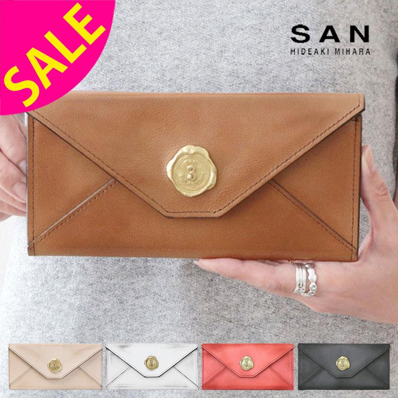 店内全品ﾎﾟｲﾝﾄ2倍!! SAN HIDEAKI MIHARA サンヒデアキミハラ 財布 長