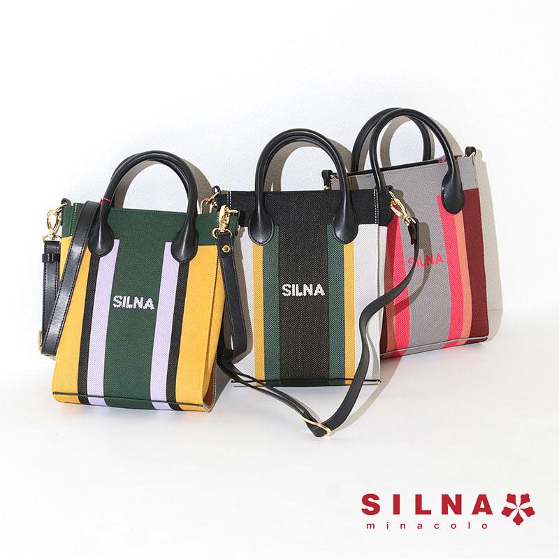 SILNA minacolo トートバッグ 2WAY ミニサイズ シルナ ミナコロ SILNA minacolo トートバッグ 2WAY ミニサイズ シルナ ミナコロ