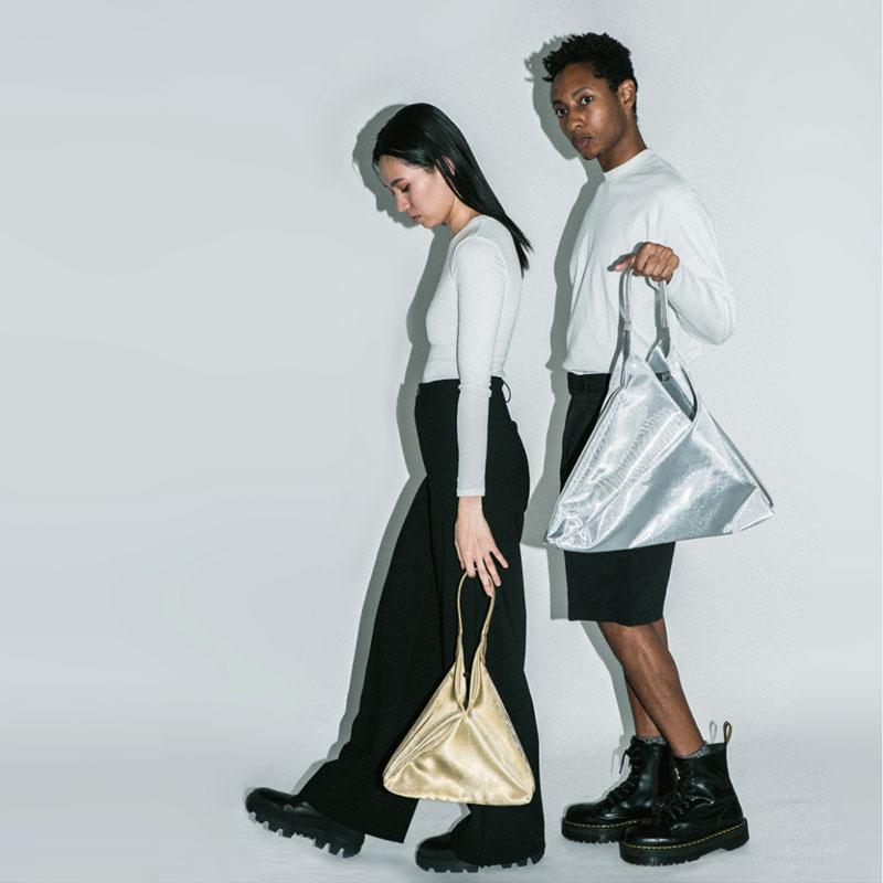 THE PURSE ザ パース ハンドバッグ TULLE CRANE BAG S 正規品 : バッグ