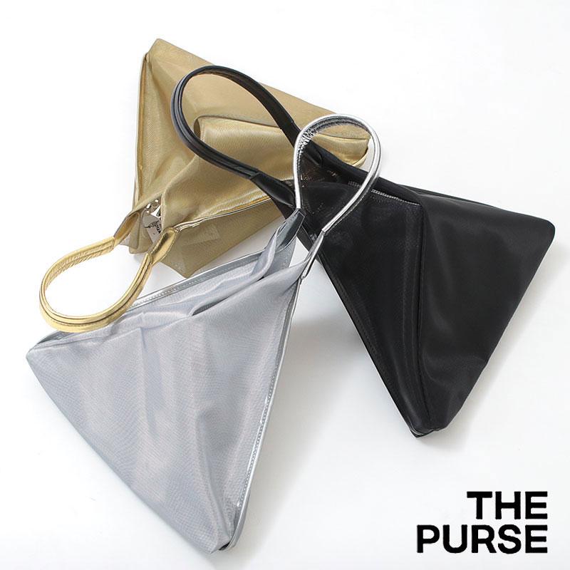 THE PURSE ザ パース ハンドバッグ TULLE CRANE BAG S 正規品 : バッグ