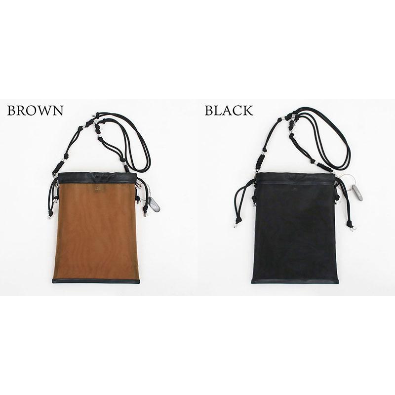THE PURSE ザパース ショルダーバッグ TULLE DRAWSTRING BAG Mサイズ 