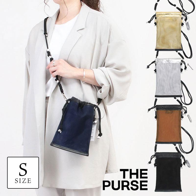 THE PURSE ザパース ショルダーバッグ TULLE DRAWSTRING BAG S