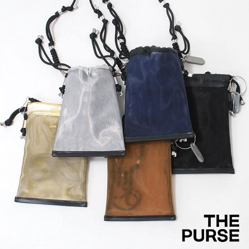 THE PURSE ザパース ショルダーバッグ TULLE DRAWSTRING BAG Sサイズ 正規品_13